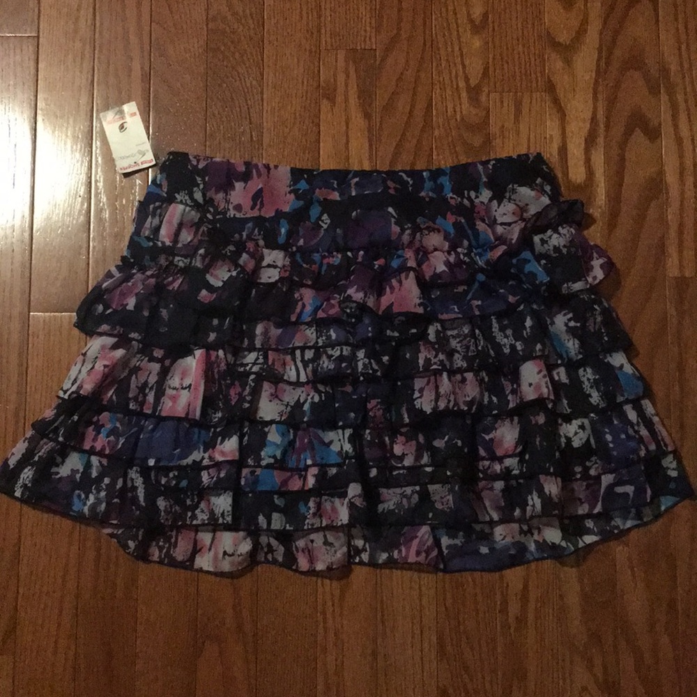 Colorful Ruffle Skirt